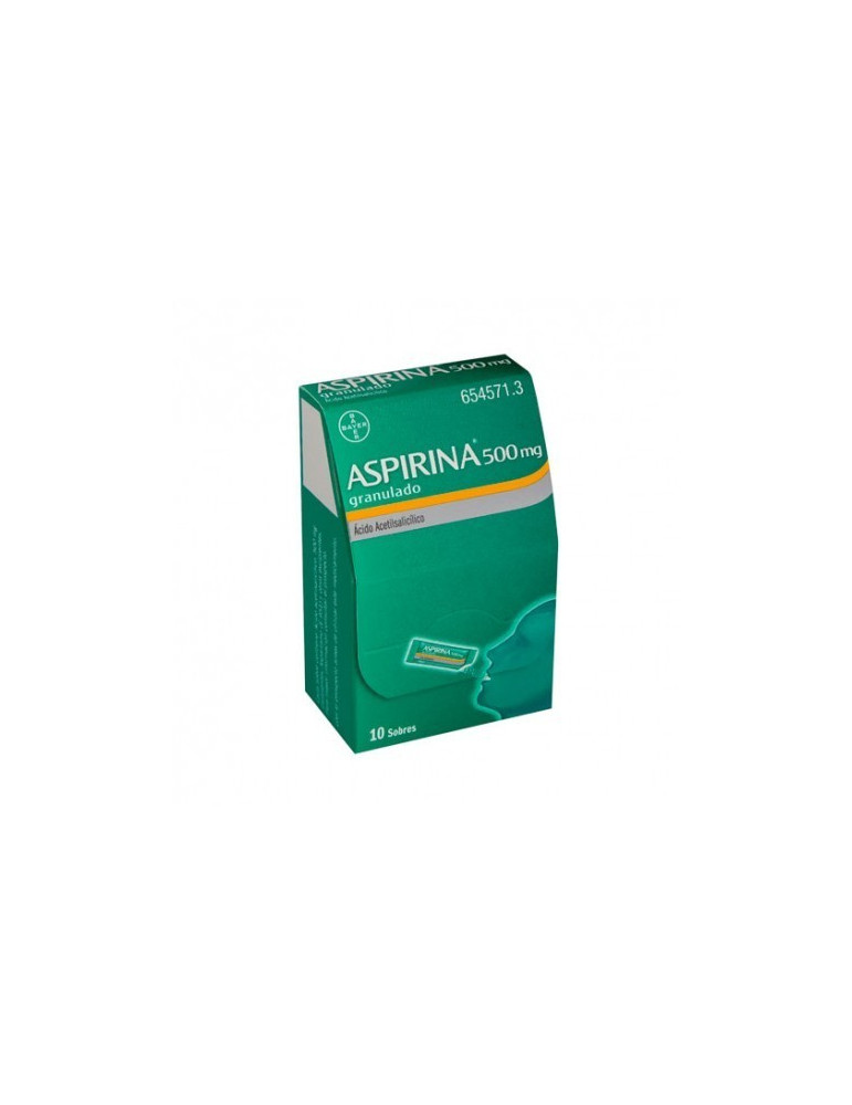 ASPIRINA 500 MG 10 SOBRES GRANULADO ORAL