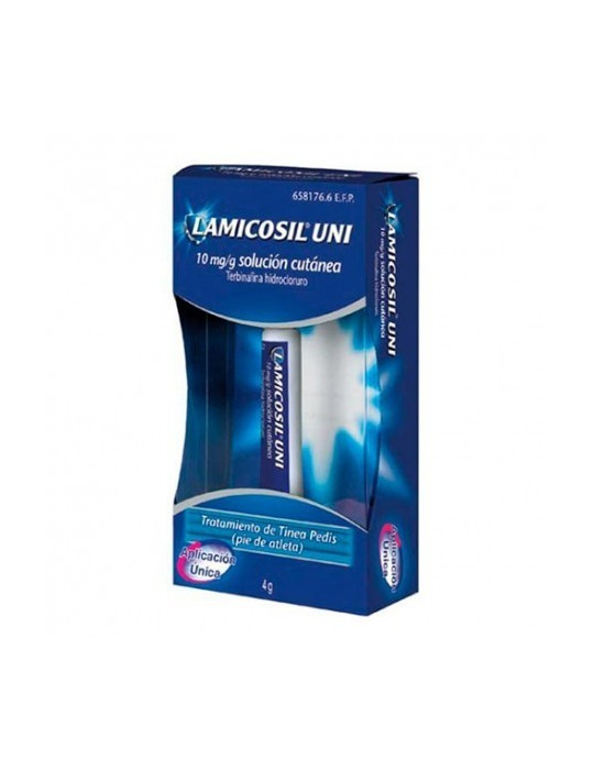 LAMICOSIL UNI 10 MG/G SOLUCION CUTANEA 1 TUBO 4 G