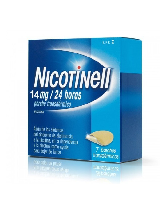 NICOTINELL 14 MG/24 H 7 PARCHES TRANSDERMICOS 35 MG