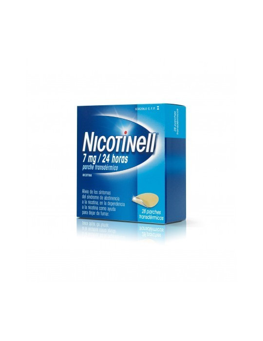 NICOTINELL 7 MG/24 H 14 PARCHES TRANSDERMICOS 17,5 MG