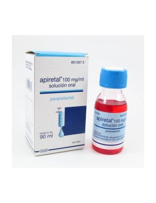 APIRETAL 100 MG/ML SOLUCION ORAL 1 FRASCO 90 ML