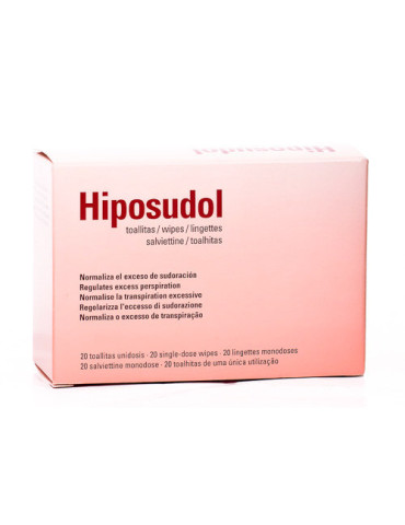 HIPOSUDOL 20 TOALLITAS