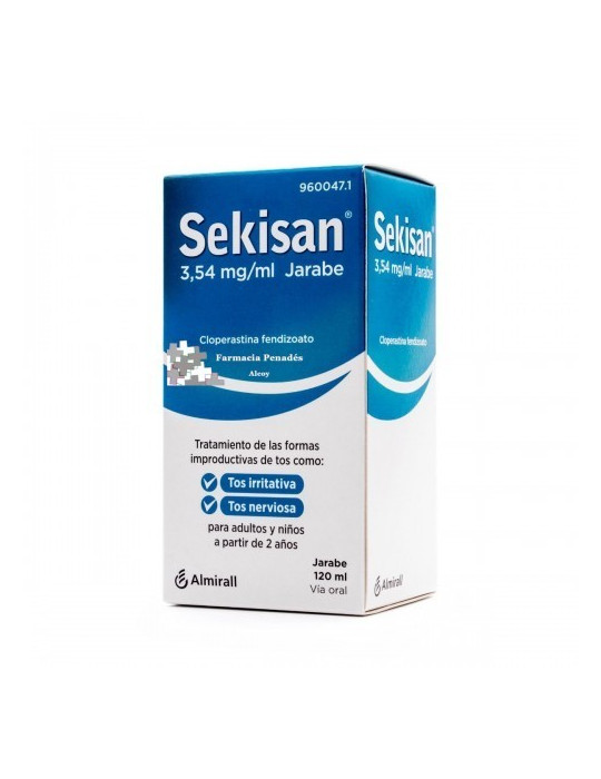 SEKISAN 3,54 MG/ML JARABE 1 FRASCO 200 ML