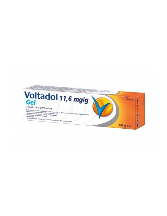 VOLTADOL 11,6 MG/G GEL CUTANEO 1 TUBO 60 G