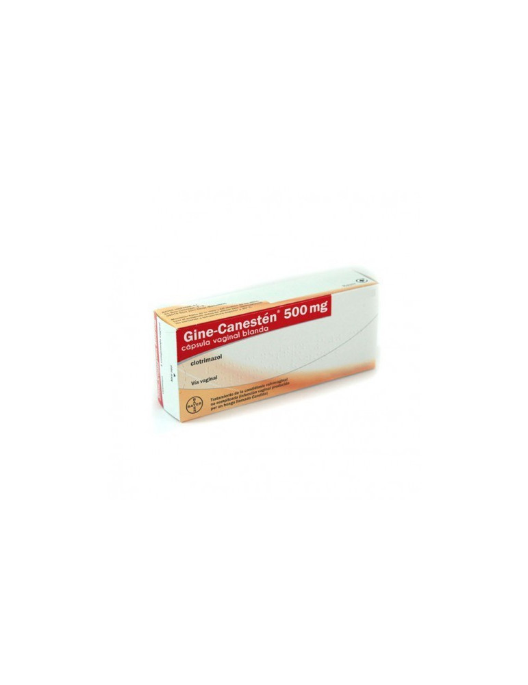 GINE-CANESTEN 500 MG 1 CAPSULA VAGINAL BLANDA
