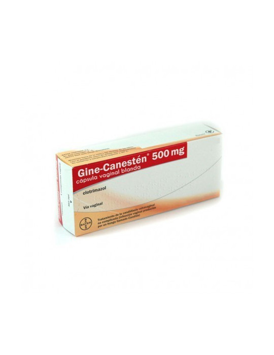 GINE-CANESTEN 500 MG 1 CAPSULA VAGINAL BLANDA