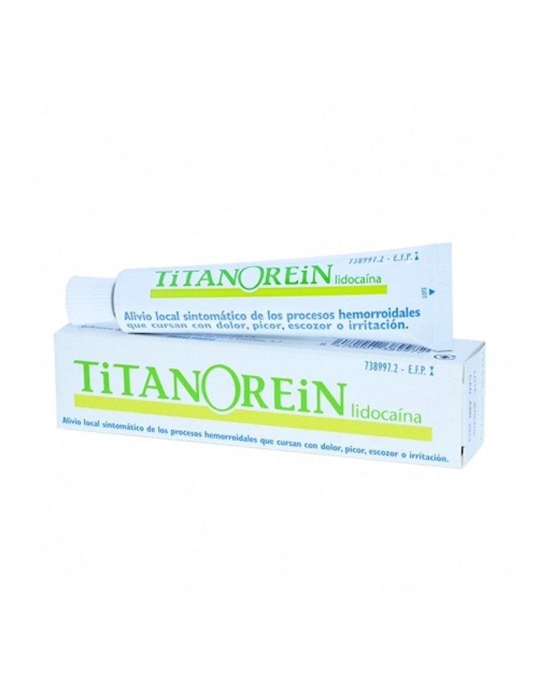 TITANOREIN LIDOCAINA CREMA RECTAL 1 TUBO 20 G