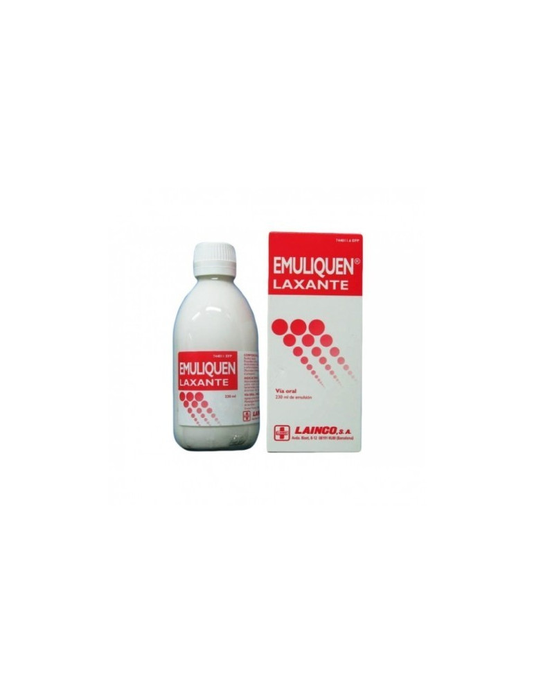 EMULIQUEN LAXANTE 478,26 MG/ML + 0,3 MG/ML EMULSION ORAL 1 FRASCO 230 ML