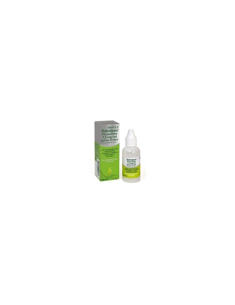 DULCOLAX PICOSULFATO 7,5 MG/ML GOTAS ORALES EN SOLUCION 1 FRASCO 30 ML