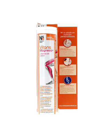 NS VITANS MAGNESIO+ 15 COMP EFERVESCENTES