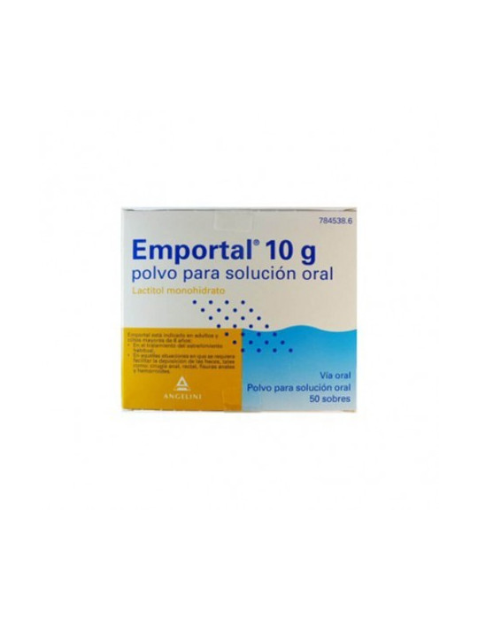 EMPORTAL 10 G 50 SOBRES POLVO PARA SOLUCION ORAL