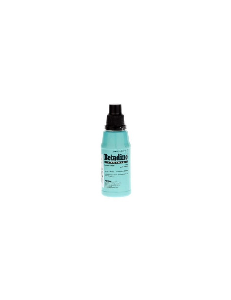 BETADINE VAGINAL 100 MG/ML SOLUCION VAGINAL 1 FRASCO 125 ML