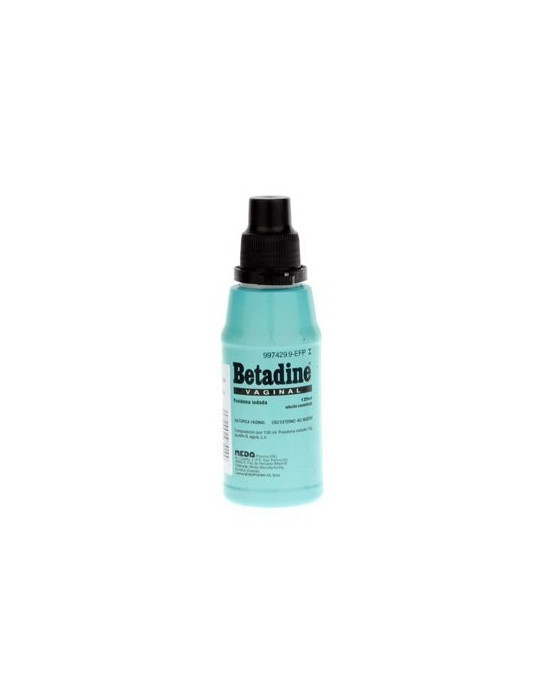 BETADINE VAGINAL 100 MG/ML SOLUCION VAGINAL 1 FRASCO 125 ML