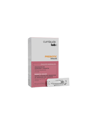 CUMLAUDE PREBIOTIC 10 OVULOS VAGINALES