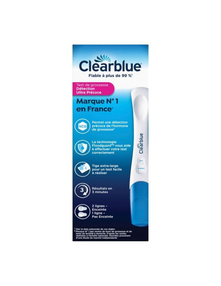 CLEARBLUE ANALOGICO TEST EMBARAZO DETECCION TEMPRANA (6DIAS ANTES)