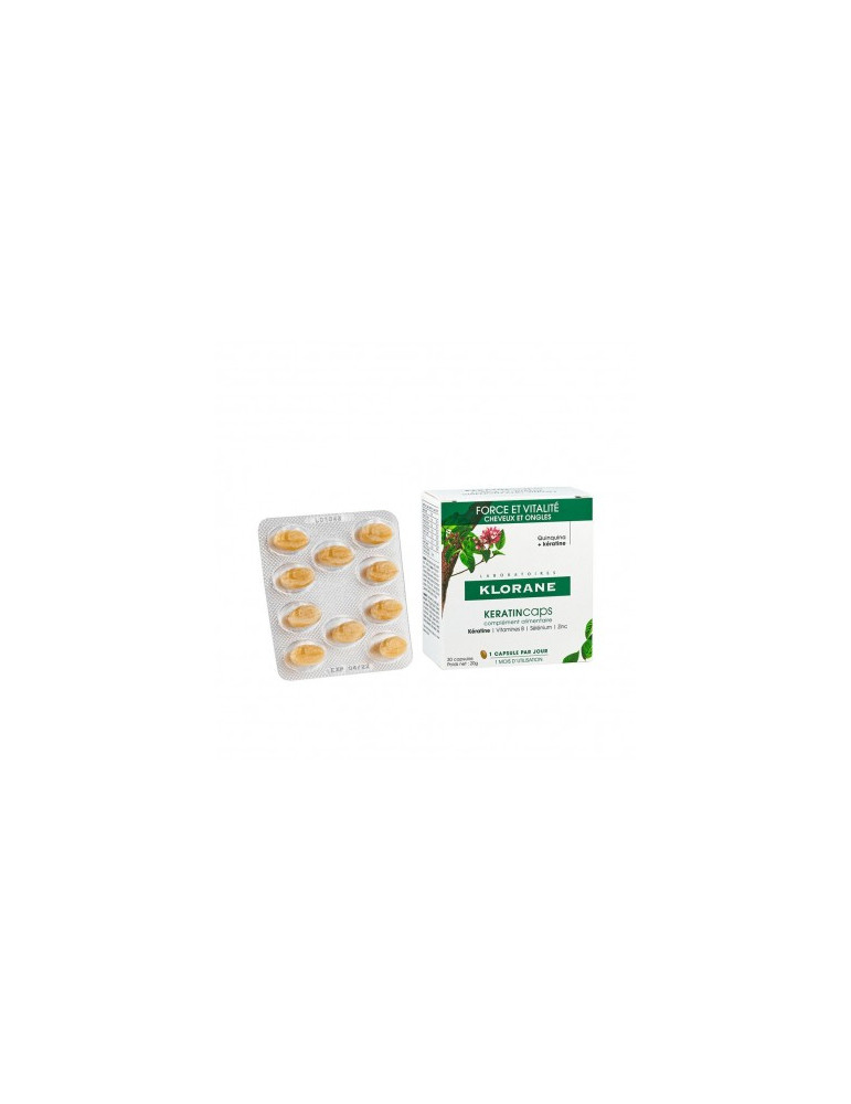 KLORANE TRIO KERATINCAPS 3 CAJAS 30 CAPSULAS