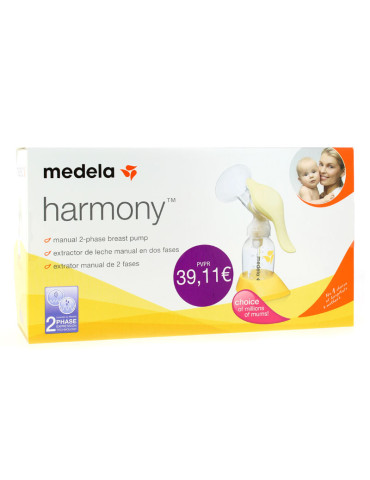 MEDELA EXTRACTOR DE LECHE MANUAL HARMONY 1 UNIDAD