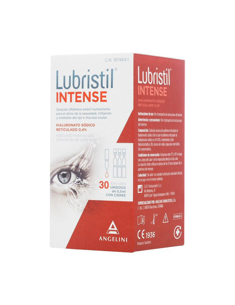 LUBRISTIL INTENSE 30 UNIDOSIS