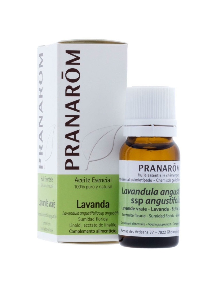 PRANAROM ACEITE ESENCIAL LAVANDA 1 ENVASE 10 ML