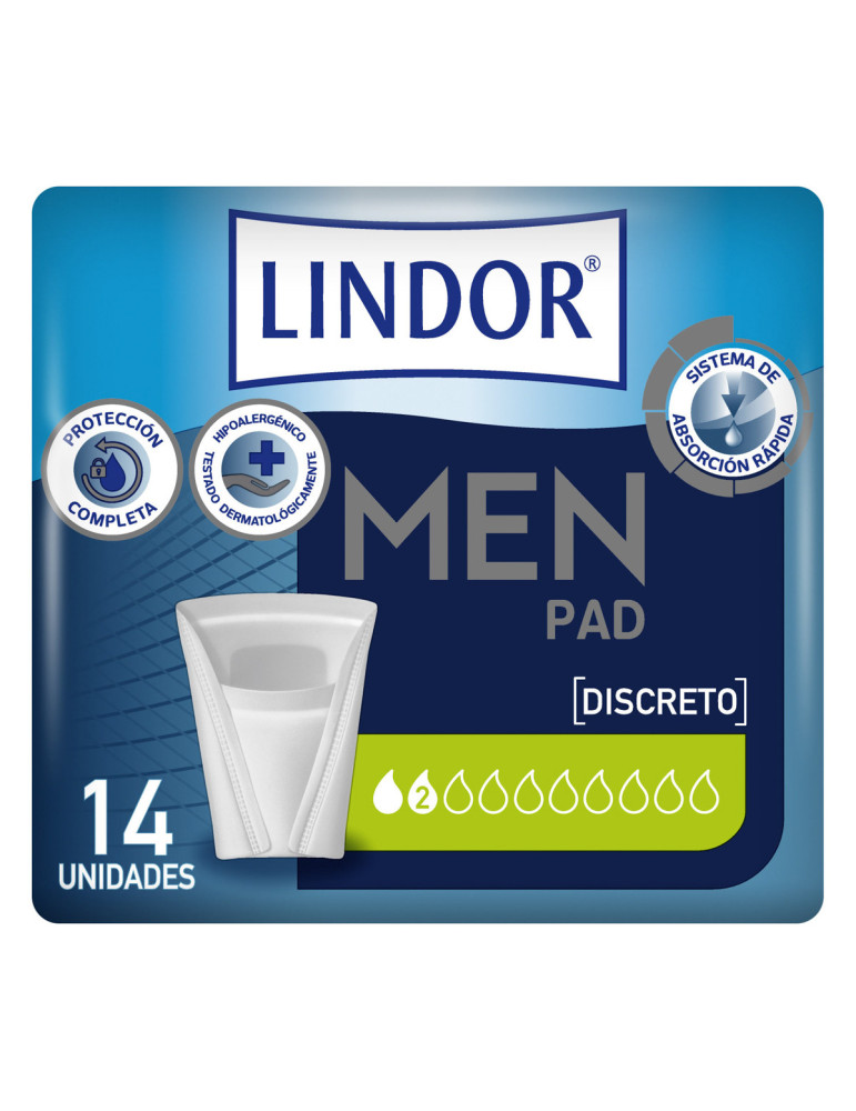 LINDOR LADY PAD MAXI NIGHT 6 GOTAS 14 UNIDADES