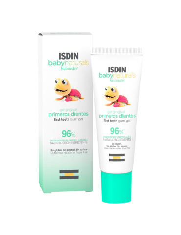 ISDIN BABY NATURALS NUTRAISDIN GEL GINGIVAL PRIMEROS DIENTES 1 TUBO 30 ML