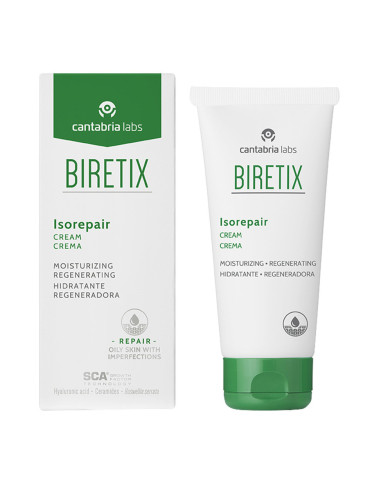 BIRETIX ISOREPAIR CREMA HIDRATANTE REGENERADORA 1 ENVASE 50 ML
