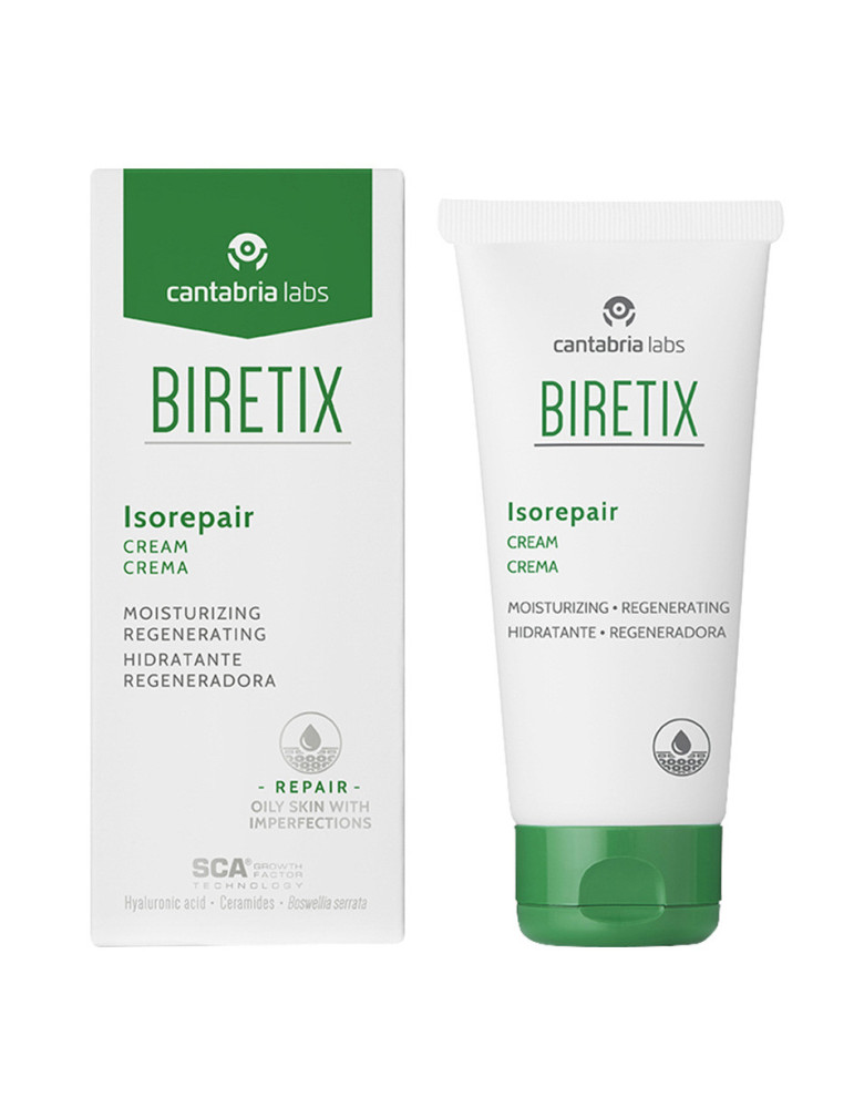 BIRETIX ISOREPAIR CREMA HIDRATANTE REGENERADORA 1 ENVASE 50 ML