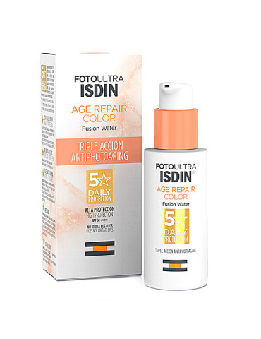 FOTOPROTECTOR ISDIN AGE REPAIR COLOR SPF 50 1 ENVASE 50 ML
