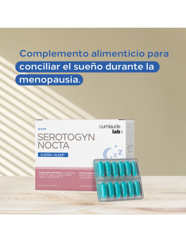 CUMLAUDE SEROTOGYN NOCTA 30 CAPSULAS