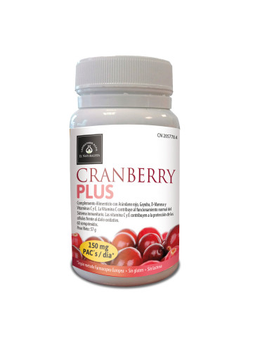 CRANBERRY PLUS EL NATURALISTA 60 COMPRIMIDOS