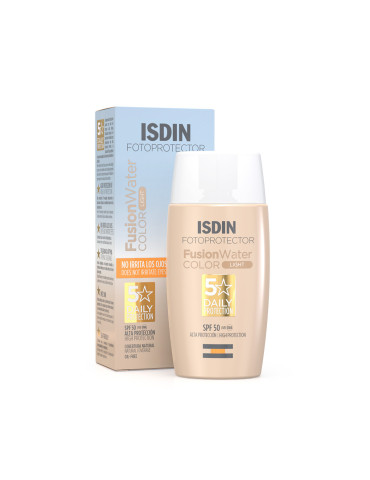 FOTOPROTECTOR ISDIN SPF 50 FUSION WATER COLOR LIGHT 1 ENVASE 50 ML