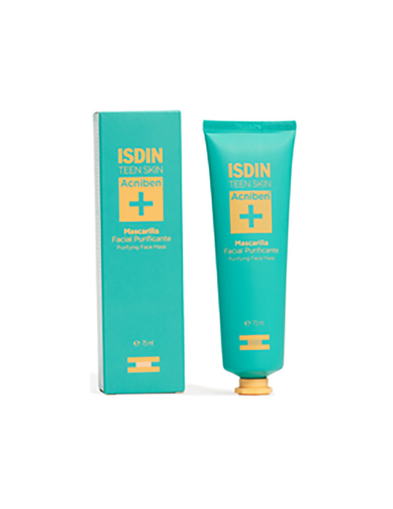 ISDIN TEEN SKIN ACNIBEN MASCARILLA FACIAL PURIFICANTE 1 ENVASE 75 ML
